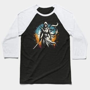 White Shinobi Baseball T-Shirt